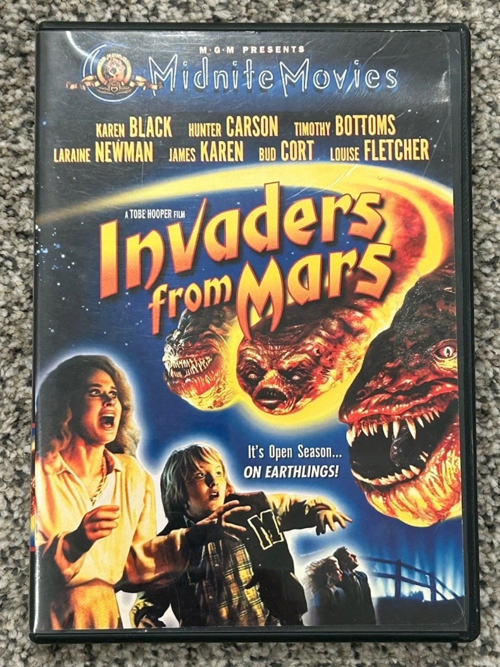 Invaders from Mars DVD [1986 Cult Horror]